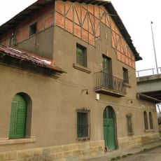 Edifici de l'estació transformadora del ferrocarril