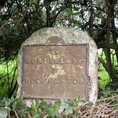 Milestone, Woofferton; 15m E Turnpike Cottage