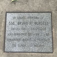 SSG. Bryan A. Burgess