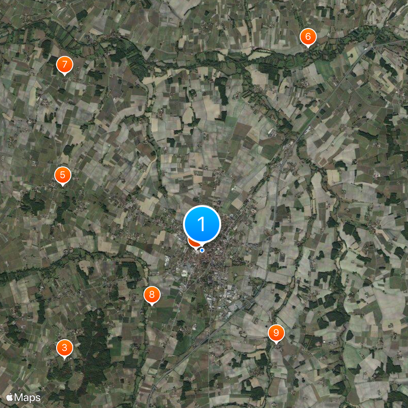 Barbezieux-Saint-Hilaire Map