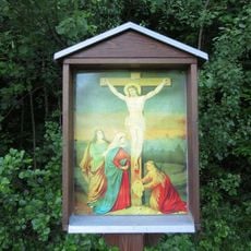 Obrázek severně od Vyšehoří na křižovatce