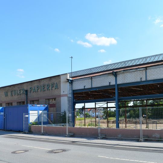 Sachteil Fassade ehem. Papierfabrik Euler