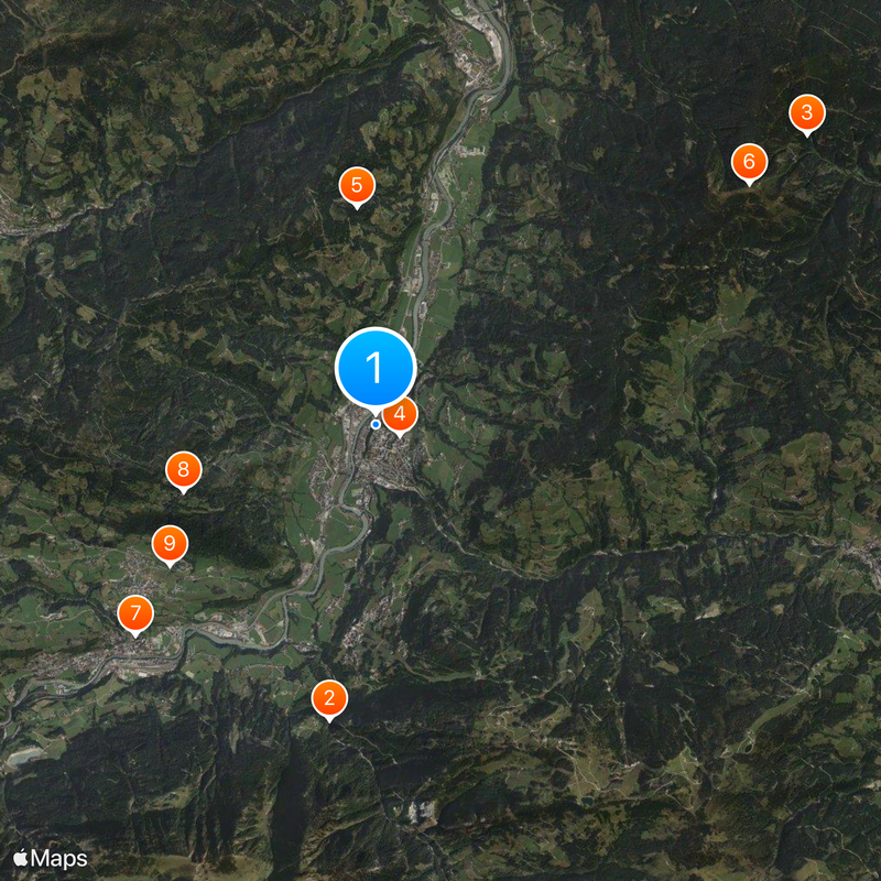 St Johann im Pongau Map