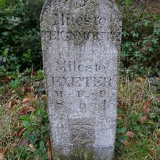 Milestone, Colley Lane, 50m S of Ashcombe small roundabout, beside Mamhead jct with A380