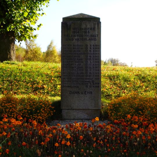 Denkmal für Opfer des Ersten Weltkrieges Großenhainer Straße