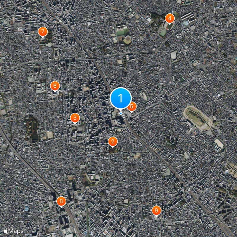 Urawa Station Map