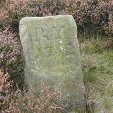 Boundary Stone Approximately 1600 Metres To South Of Home Farmhouse, Hutton Lowcross At Ngr Nz593 127