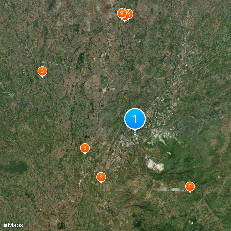 Nambo railway station Map
