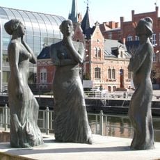 Trzy Gracje monument in Bydgoszcz