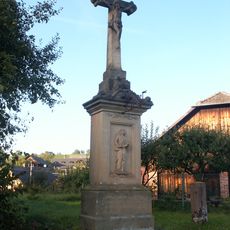 Stone cross in Slemeno