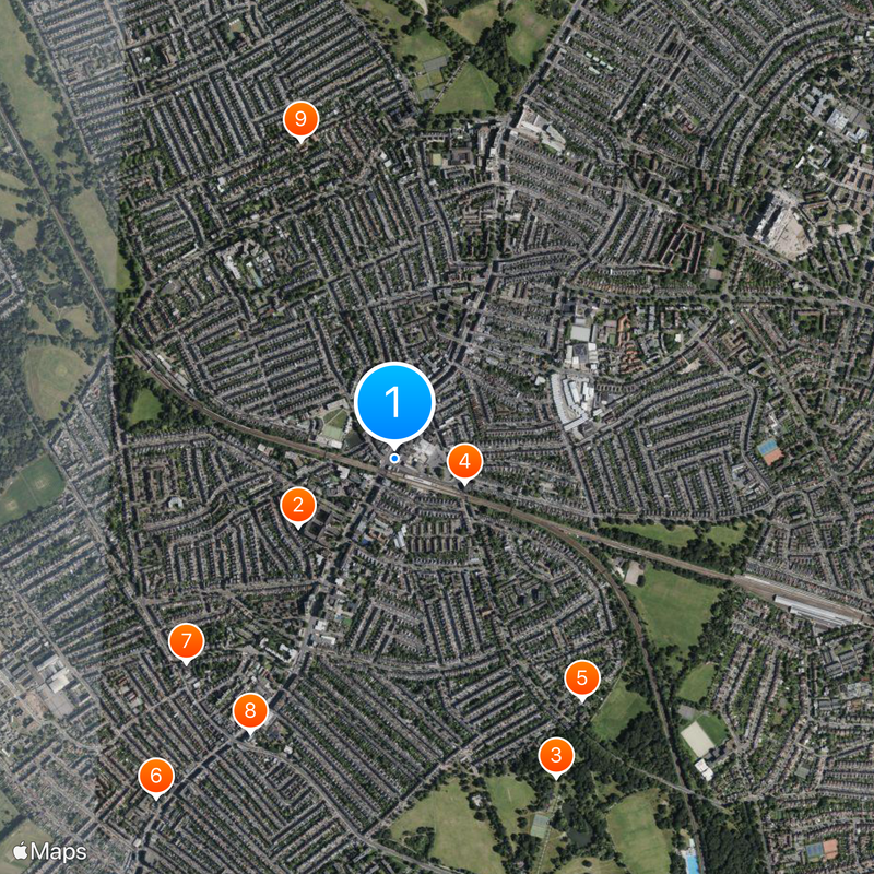 Balham Map