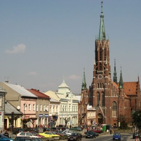 Saint Catherine church in Grybów