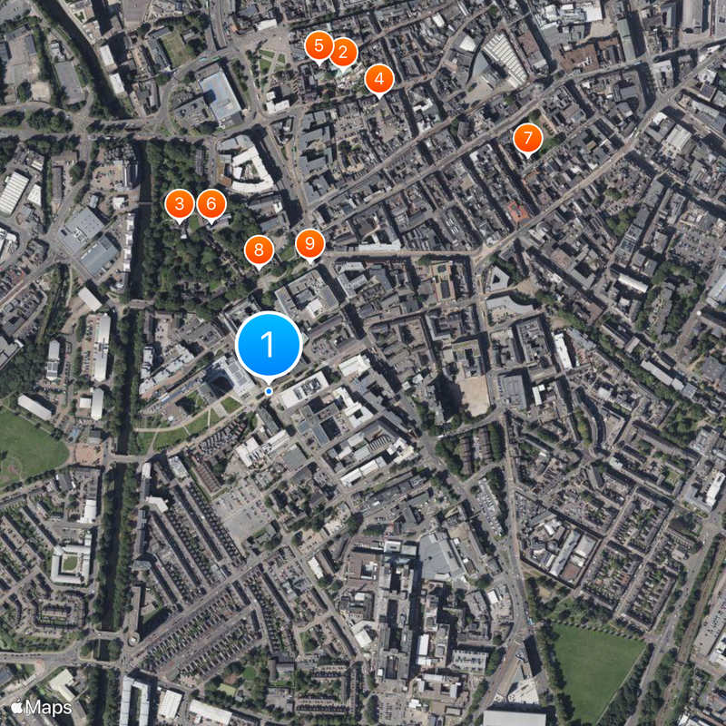 De Montfort University Map