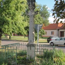 Sloup se sousoším Nejsvětější Trojice