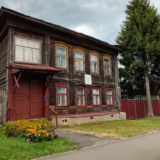 Дом, в котором в 1930-1938 гг. жил и работал один из основоположников советского искусства Палеха И.И. Зубков