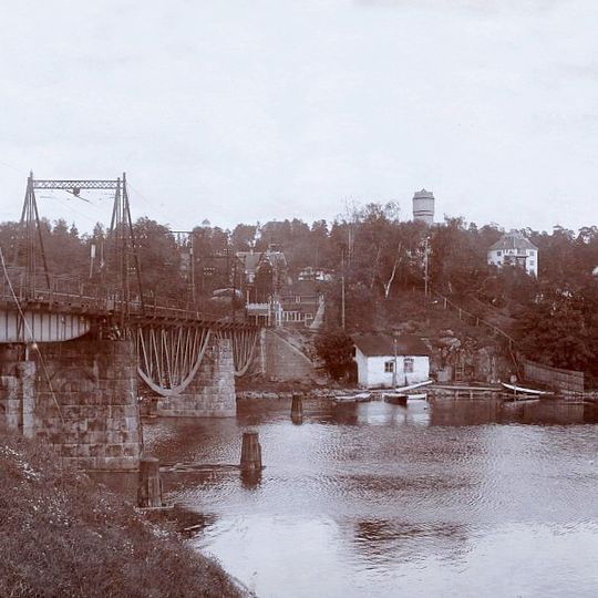 Gamla Stocksundsbron Roslagsbanan