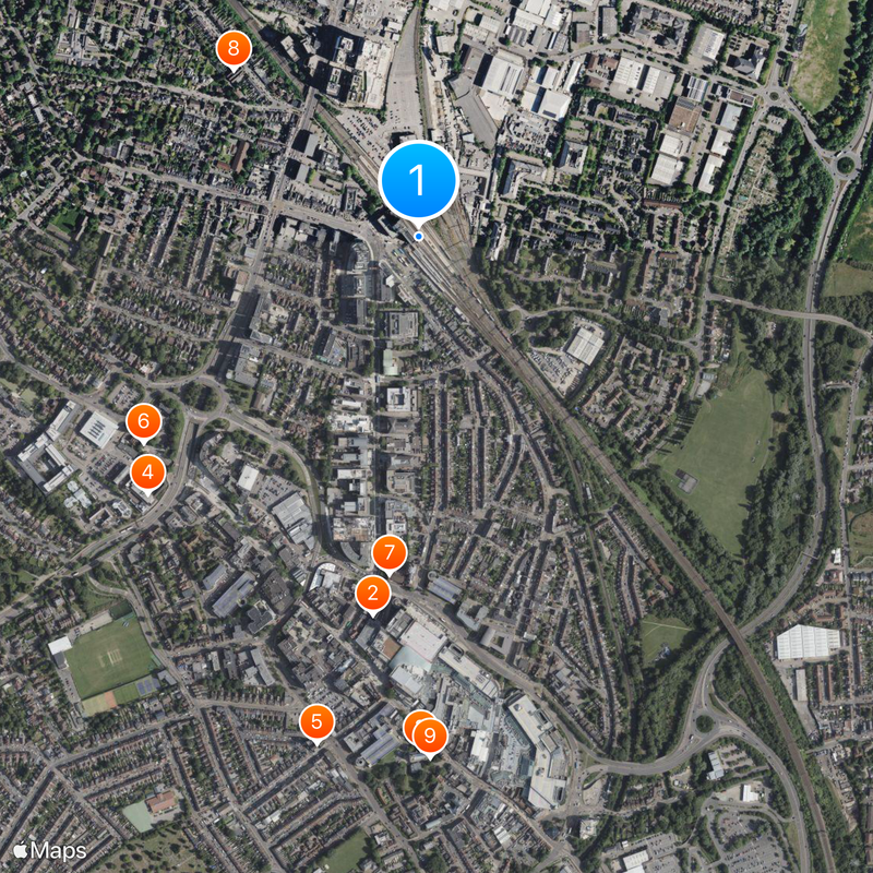 Watford Junction railway station Map