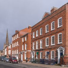 19 and 21 St Owen Street and attached wall, gates and railings