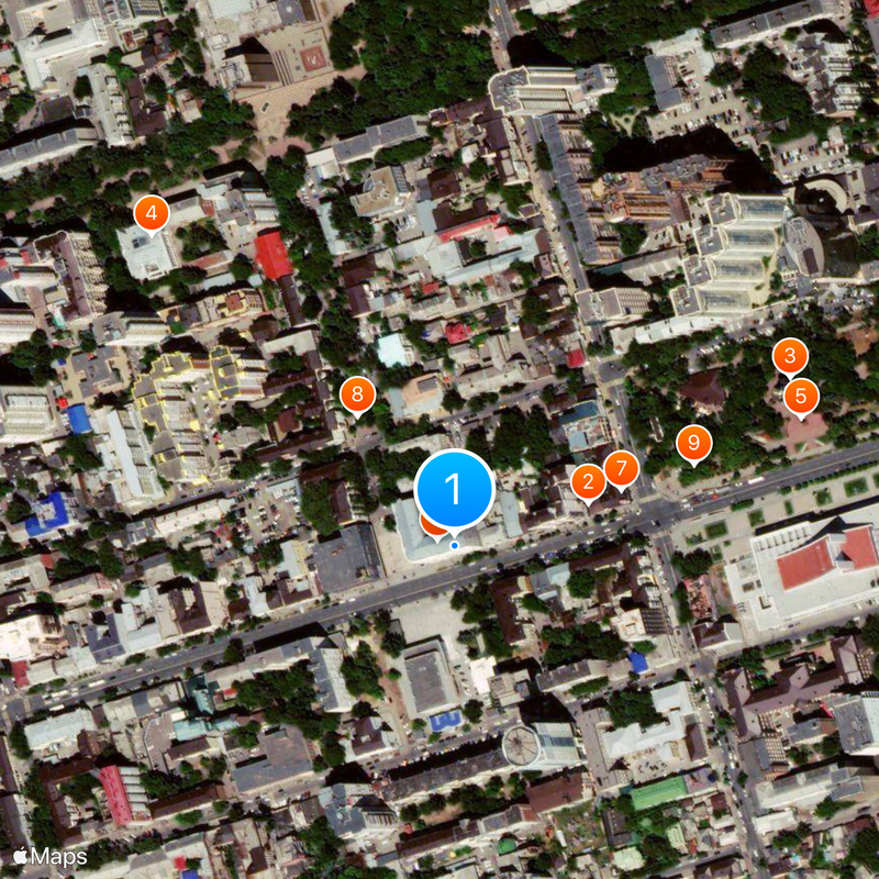 Southern Federal University Map