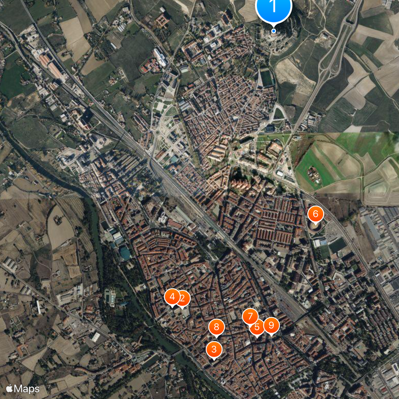 Cristo del Otero Carte