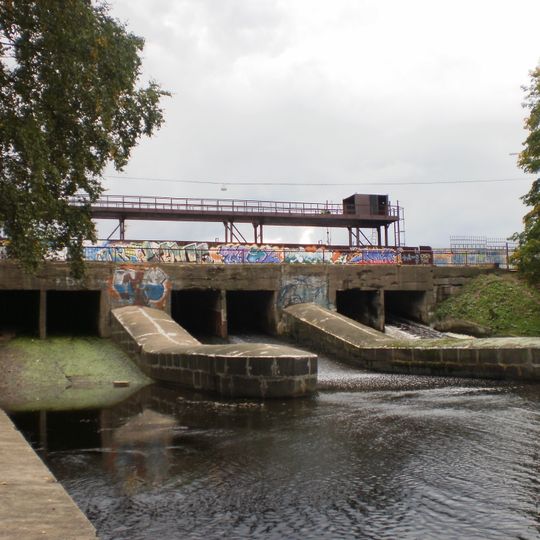 Dam at Okhta River