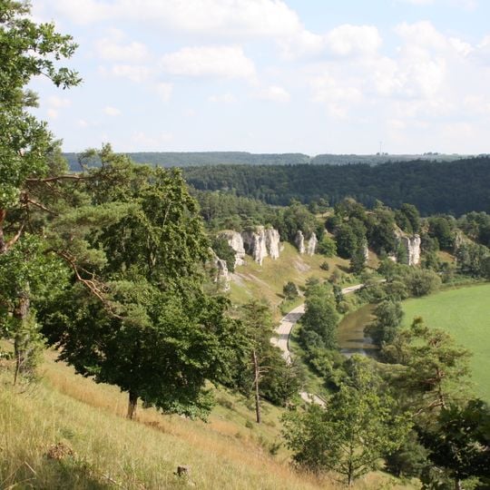Felsengruppe "Zwölf Apostel" N von Eßlingen