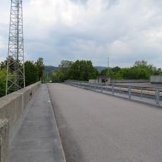 Melk power station dam