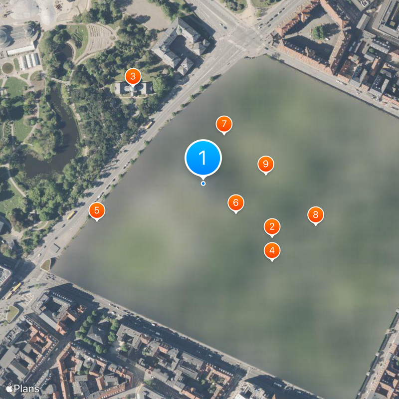 Rosenborg Slot Kaart