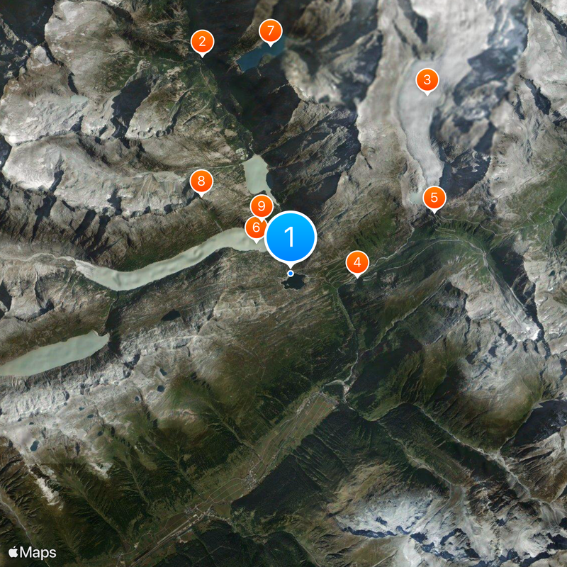 Grimsel Pass Map