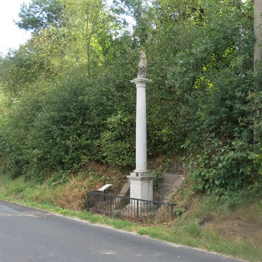Maria column in Pertoltice pod Ralskem