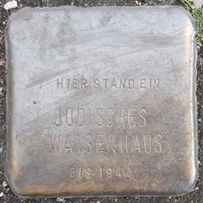 Stolperstein jüdisches Waisenhaus
