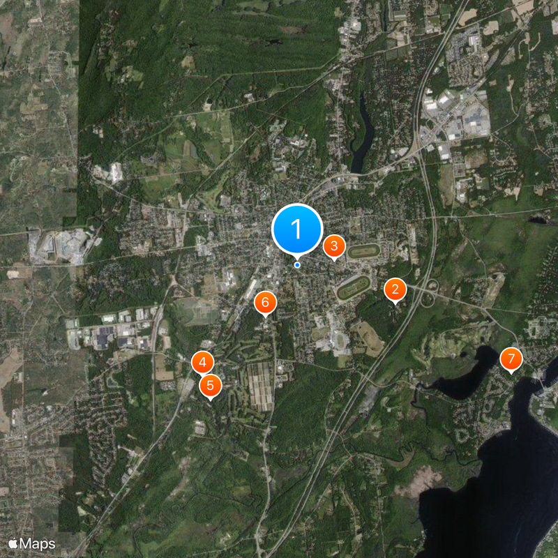 Saratoga Springs Map