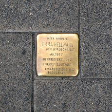 Stolperstein dedicated to Emma Hellmann