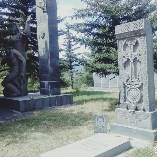 World War II memorial in Meghradzor