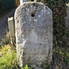 Milestone, Bungay Road, just before new bypass