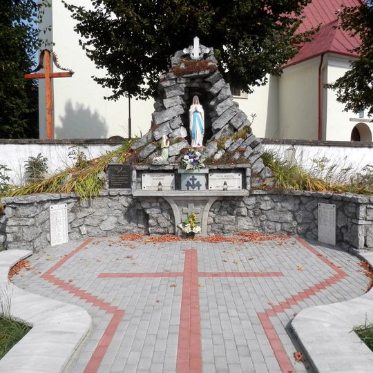 Tabuľa s menami padlých