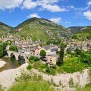 Canyons in France: limestone gorges, red cliffs, and rivers