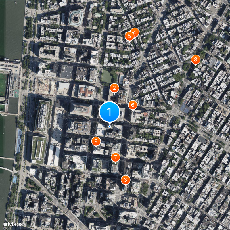 Paradise Garage Map