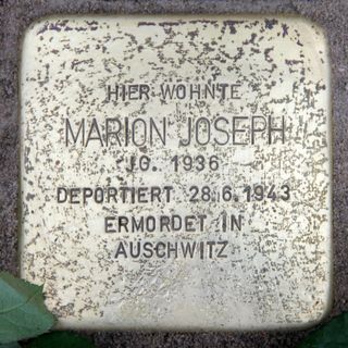 Stolperstein für Marion Joseph