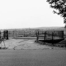 Longwood trolleybus turntable