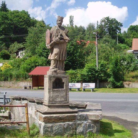 Socha svatého Jana Nepomuckého v Horním Slavkově