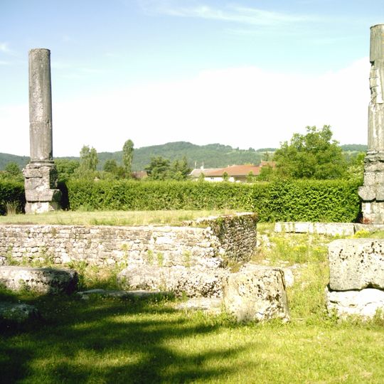 Gallo-Roman temple in Izernore