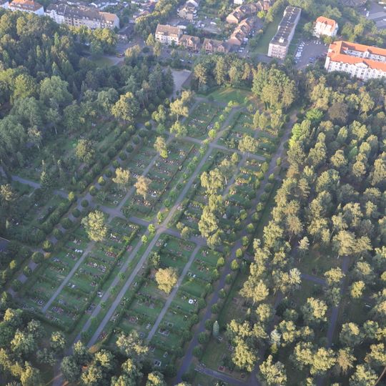 Deutzer Friedhof und Umgebung