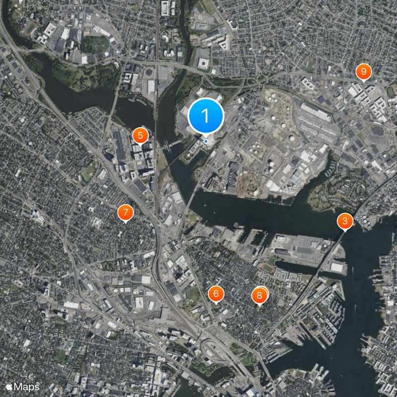 Encore Boston Harbor Map