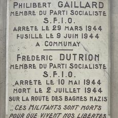 Philibert Gaillard et Frédéric Dutrion
