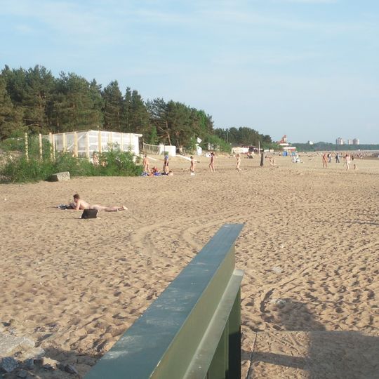 Beaches in Kurortny District of Saint Petersburg
