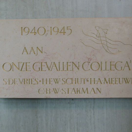 Oorlogsmonument aan de Derde Werelddreef