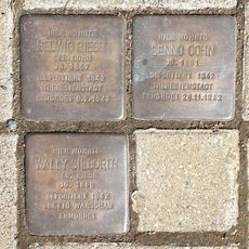 Stolperstein dedicated to Wally Sieburth