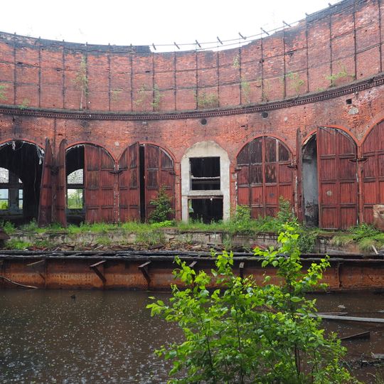 Malaya Vishera depot building