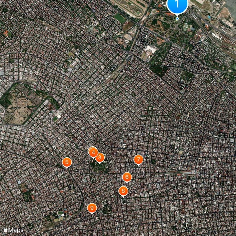 Planetario Galileo Galilei Mappa